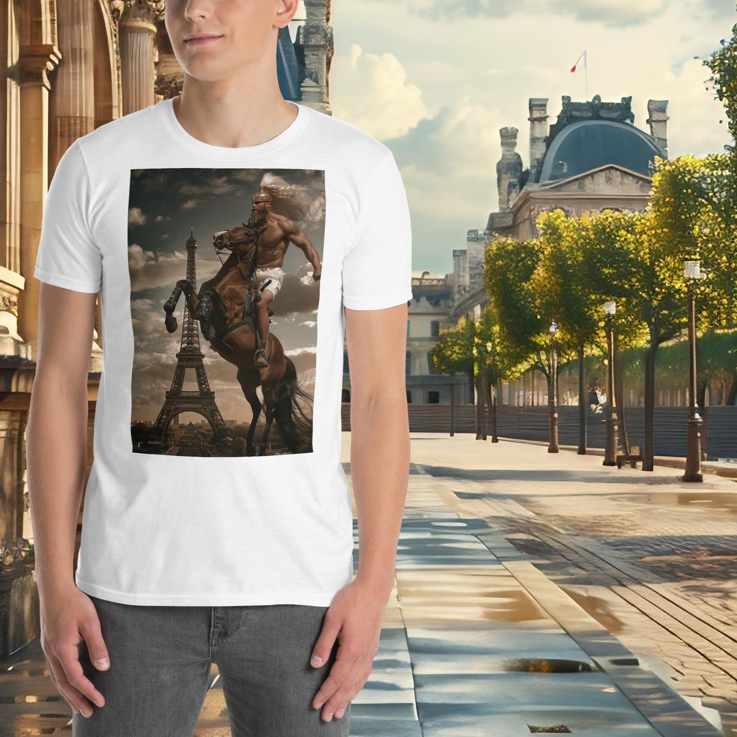 T-shirt Zeus équestre des Jeux Olympiques de Paris