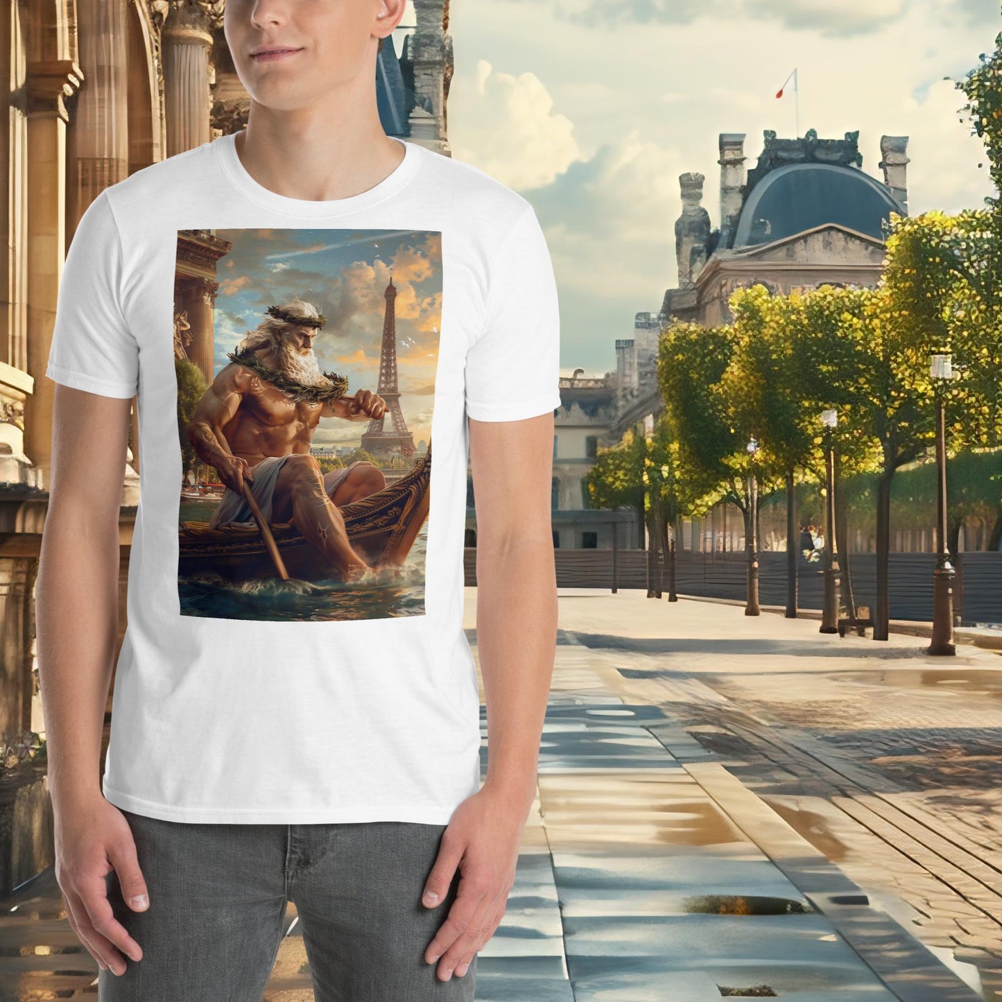 SParis Olympics Rowing Zeus T-Shirt