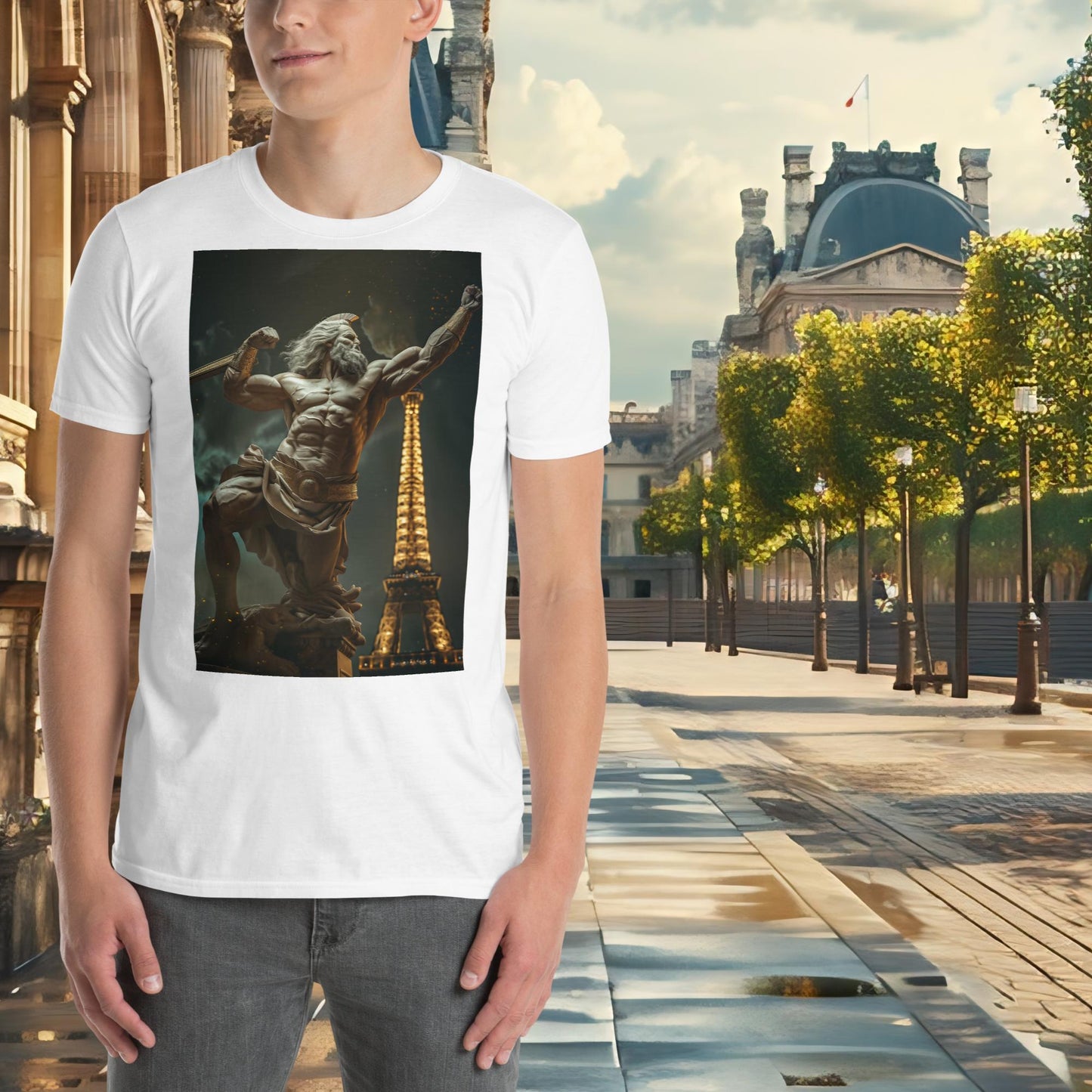 T-shirt Breaking Zeus des Jeux Olympiques de Paris