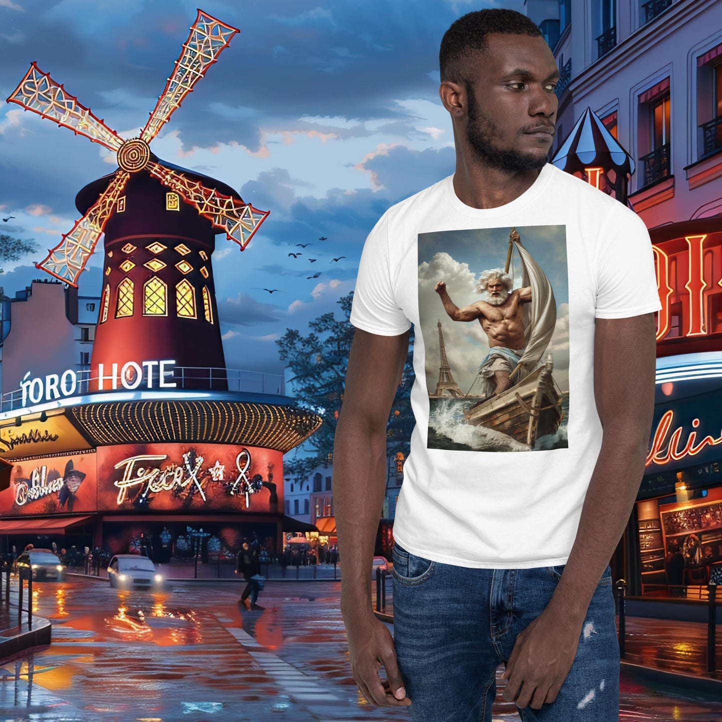 T-Shirt Zeus für die Olympischen Spiele in Paris