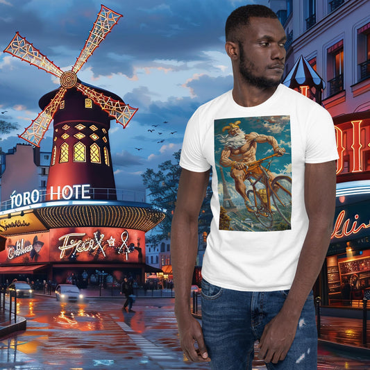 T-shirt Zeus de cyclisme sur route des JO de Paris