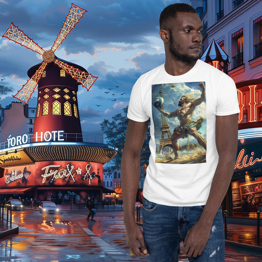 Paris Olympics Beach Volleyball Zeus T-Shirt