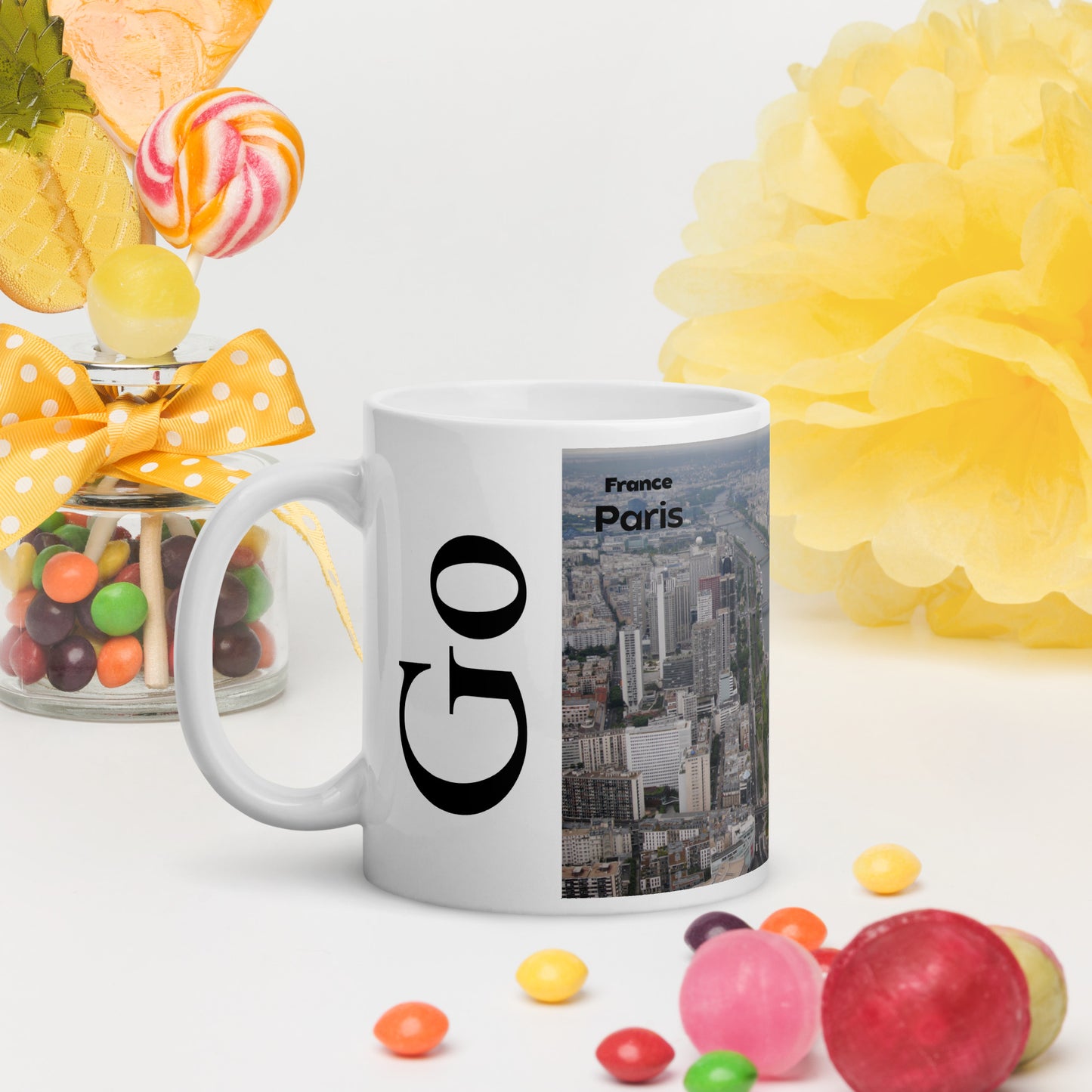 Let's Go Paris Mug