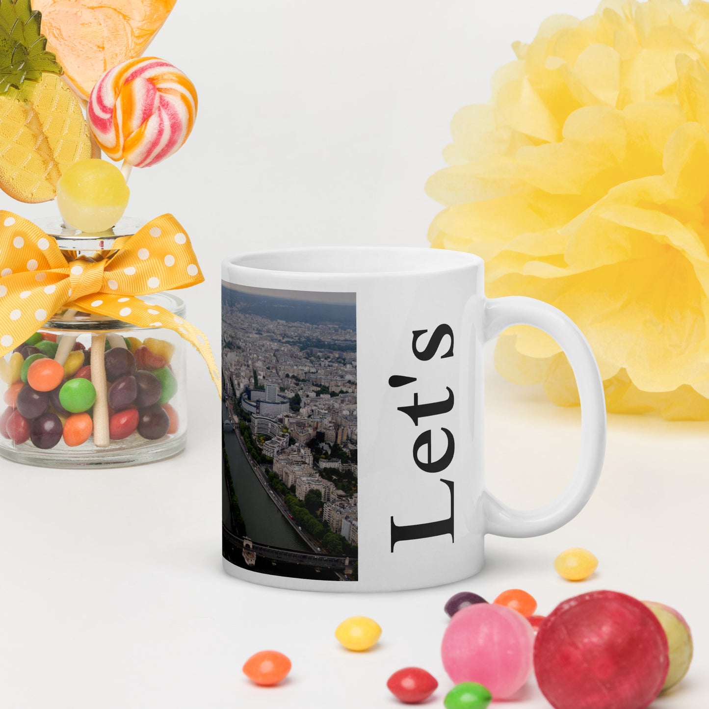 Tasse „Lass uns gehen, Paris“